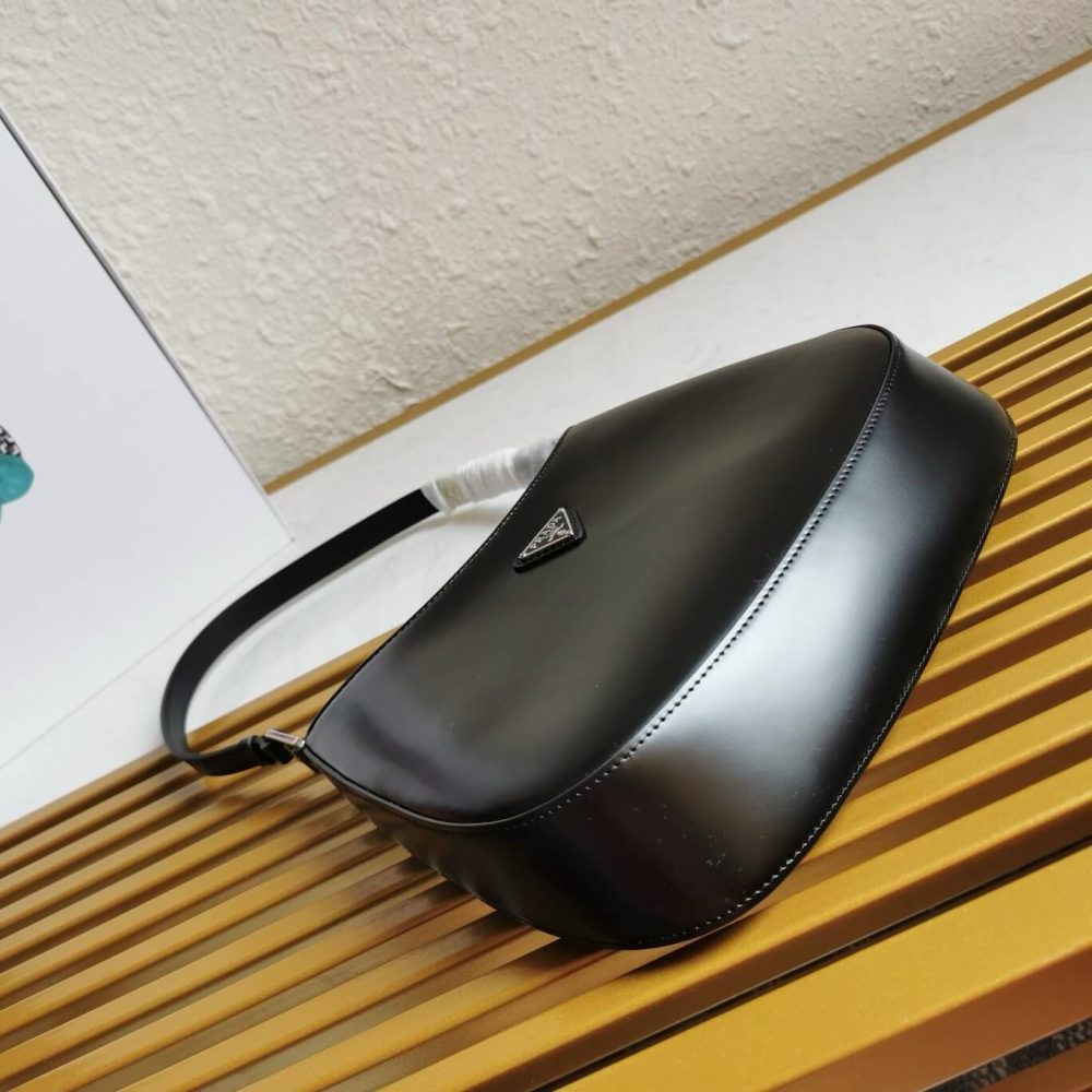 Cleo Brushed Leather Shoulder Bag