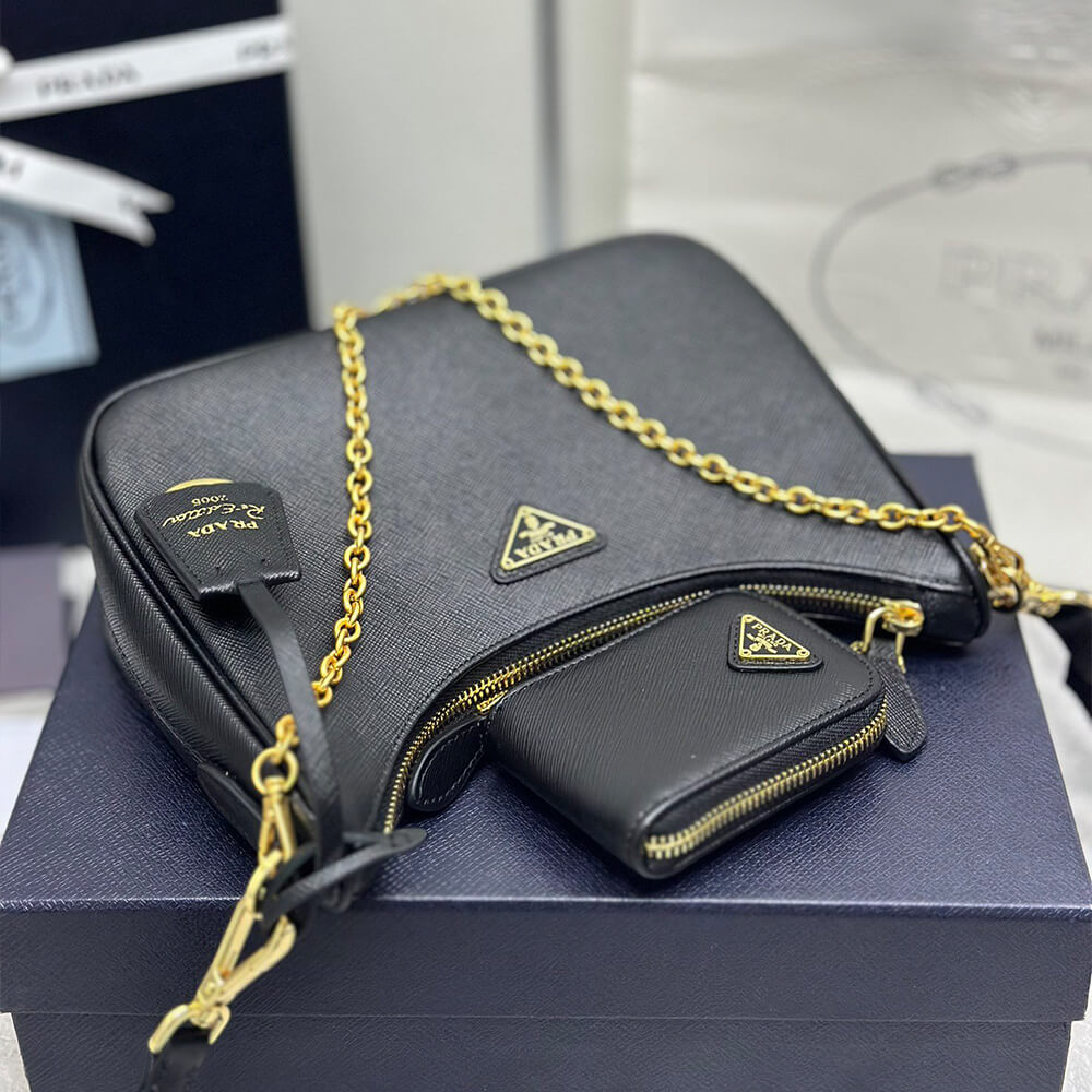 Re-Edition 2005 Saffiano Leather Bag