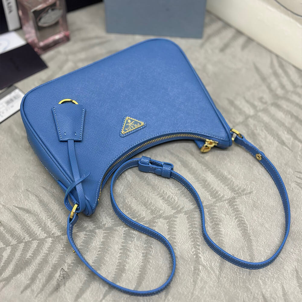 Re-Edition Saffiano Leather Mini Bag