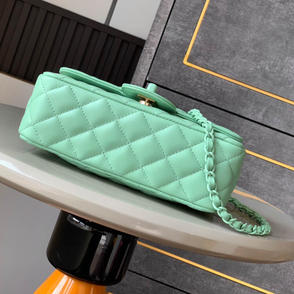 Mini Flap Bag with Top Handle