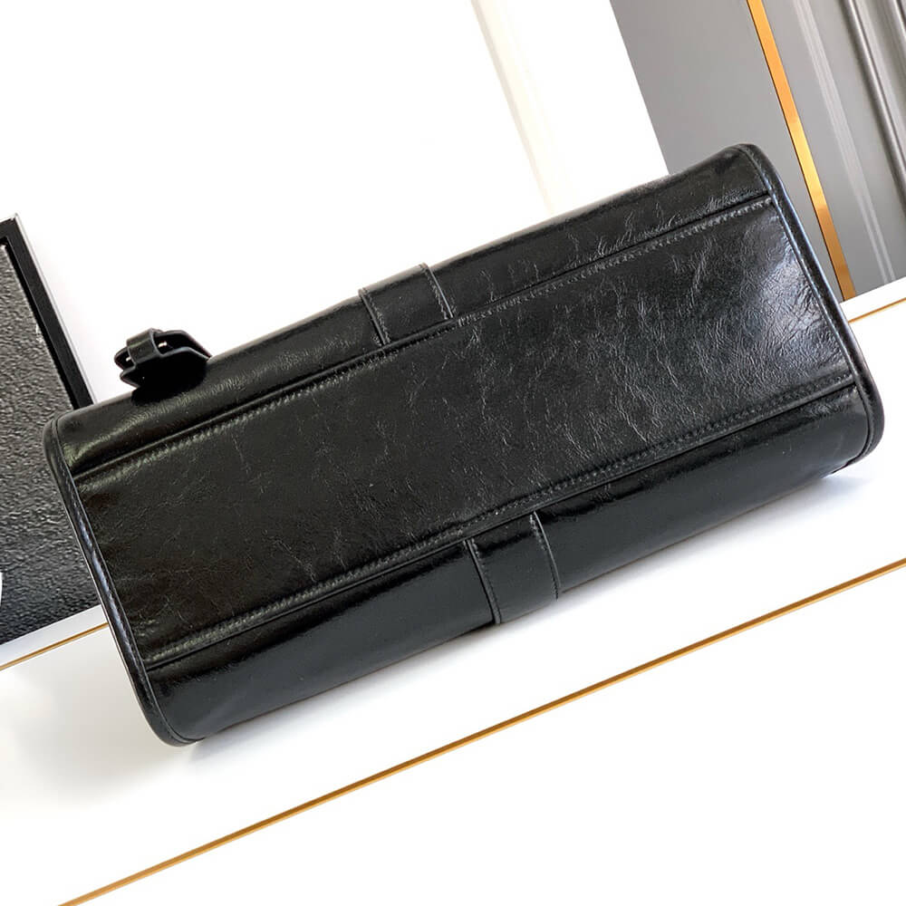 Medium Leather Tote Bag