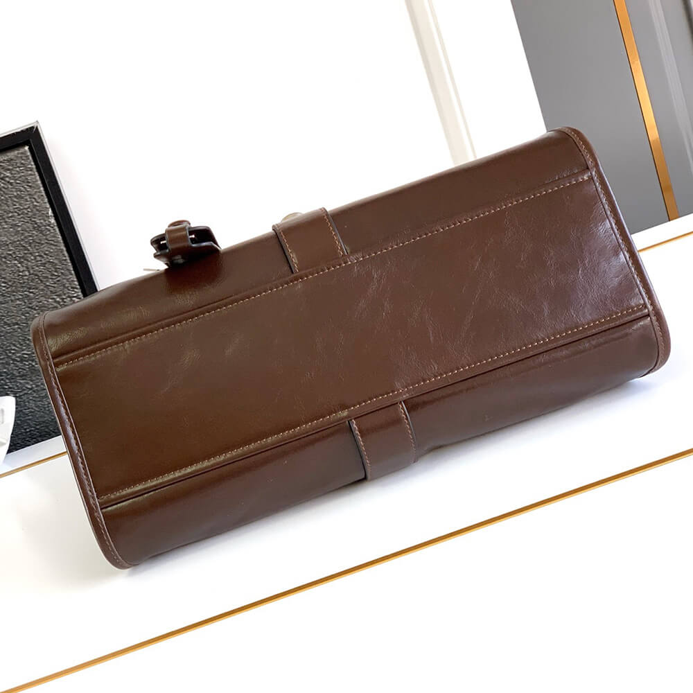 Medium Leather Tote Bag