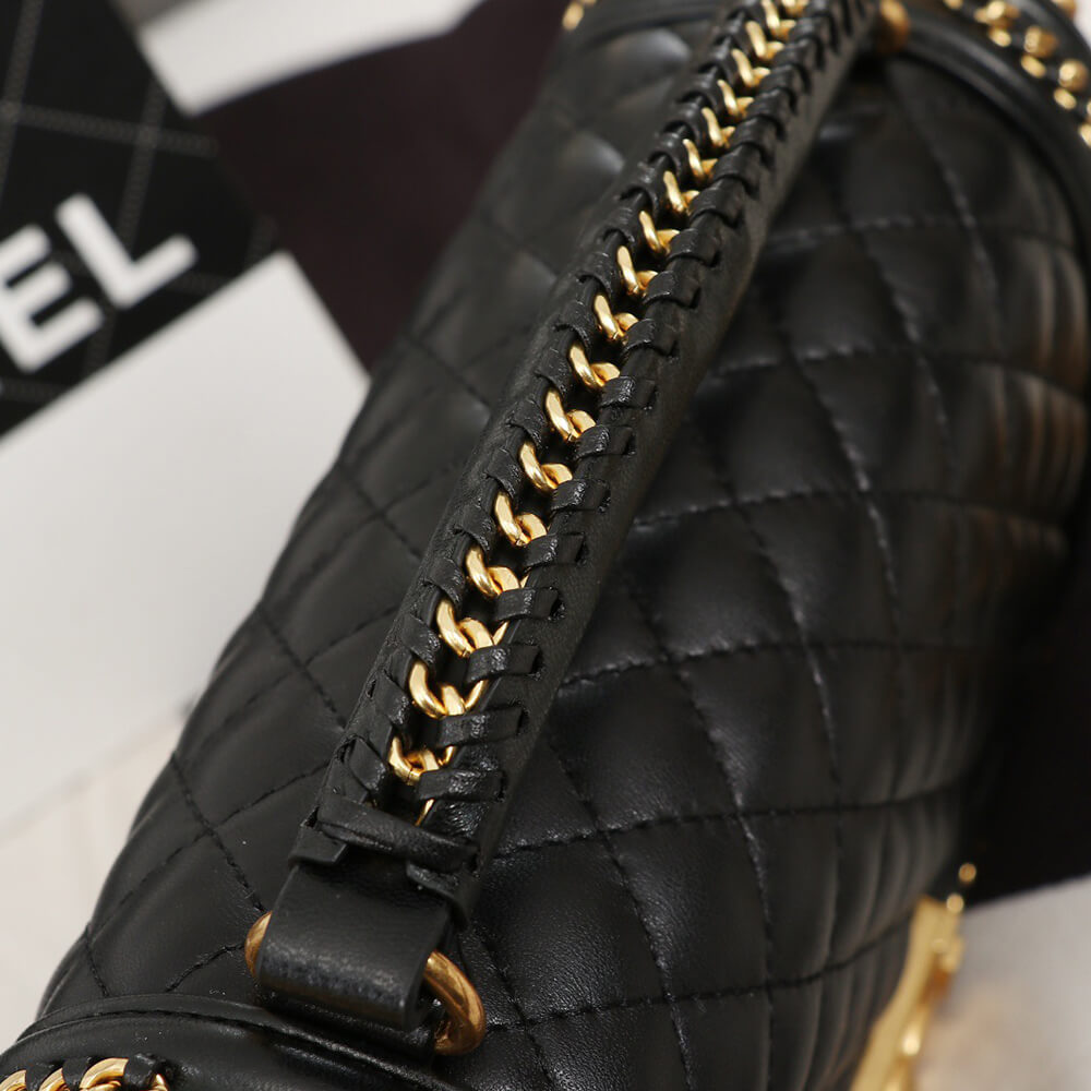 Top Handle Boy Handbag