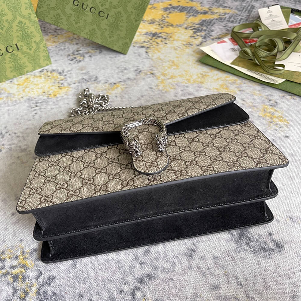 GG Supreme Medium Dionysus Shoulder Bag