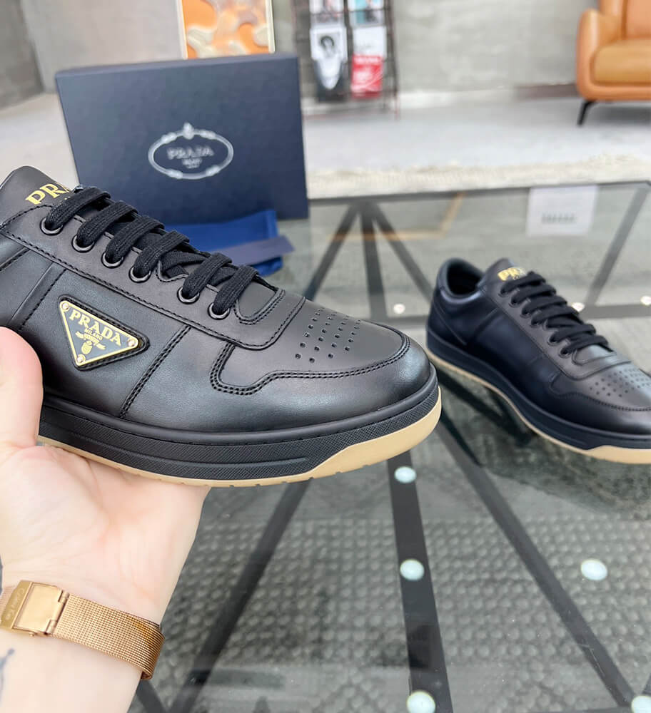 Downtown Nappa Leather Sneakers