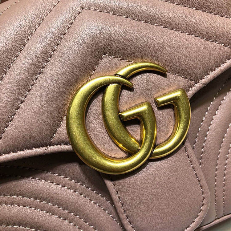 GG Marmont Mini Top Handle Bag