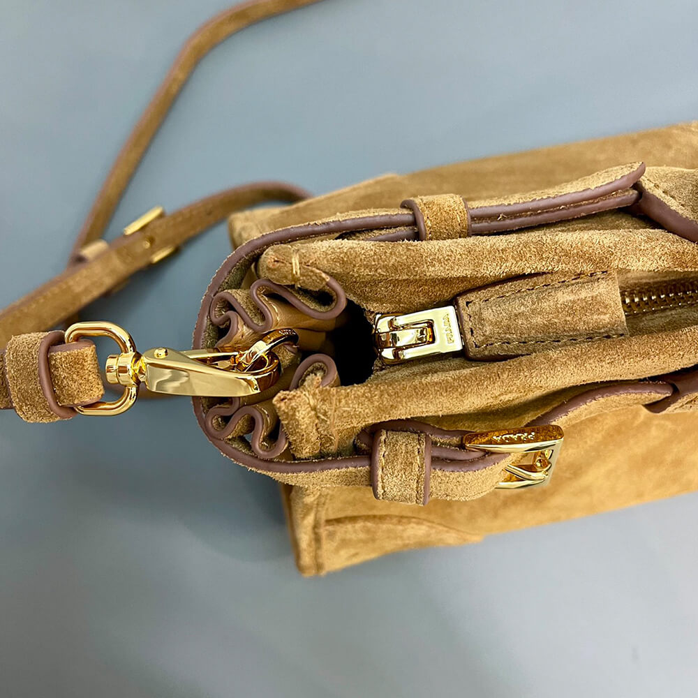 Medium Suede Handbag