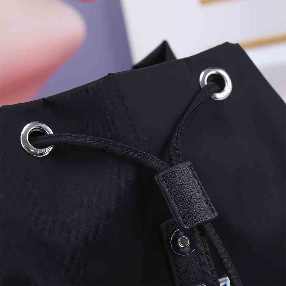 Re-Nylon Medium Backpack with Pouch