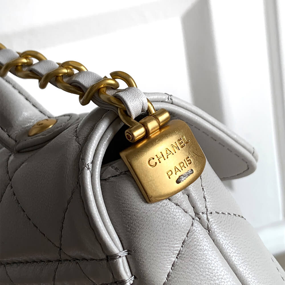 Mini Flap Bag with Top Handle