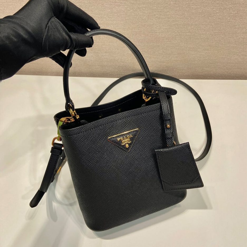 Panier Saffiano Leather Mini Bag