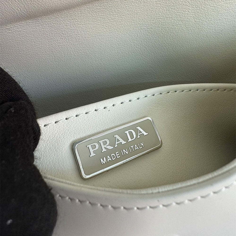 Small Cleo Brushed Leather Shoulder Bag with Flap