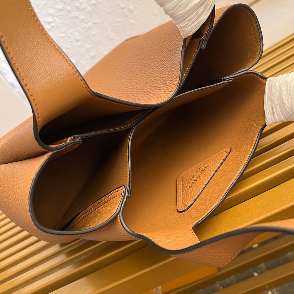 Small Leather Tote Bag