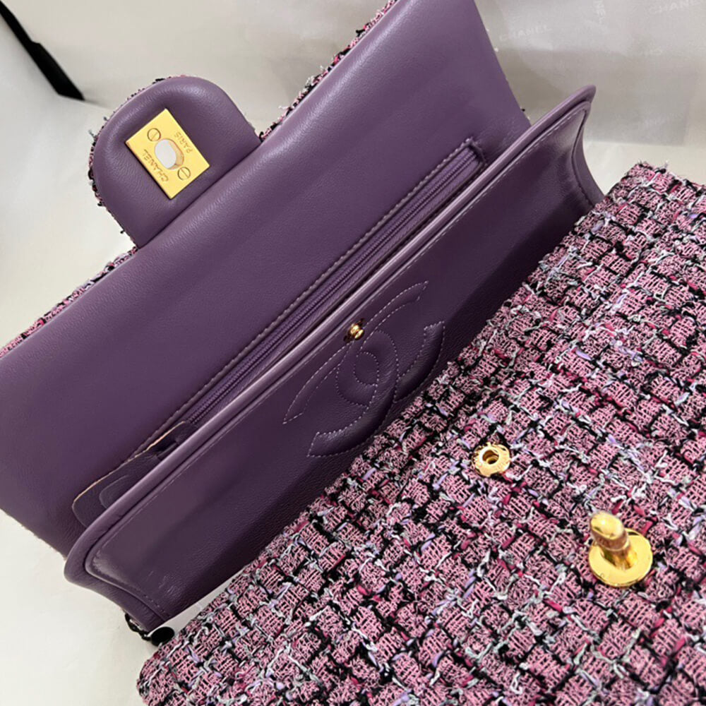 Tweed Medium Classic Flap Bag