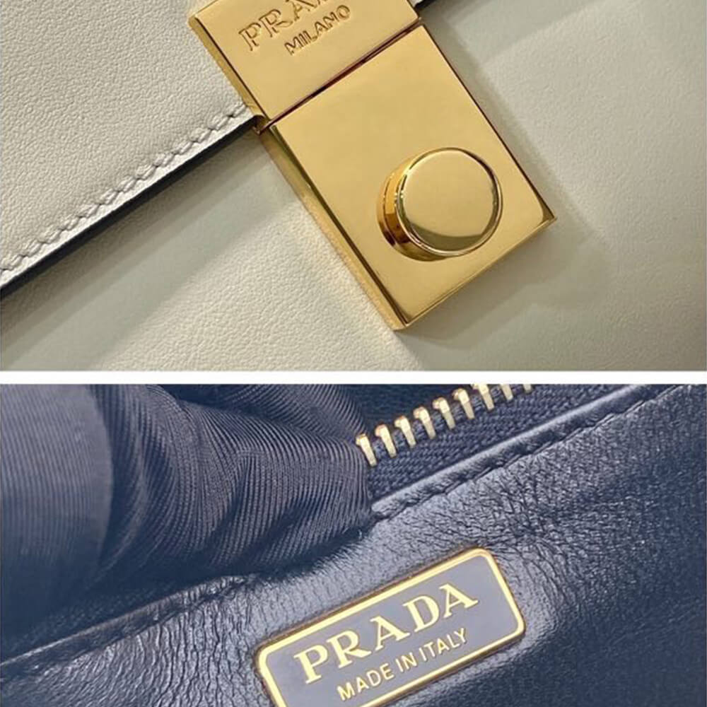 Soft Sound Small Leather Shoulder Bag with Charms