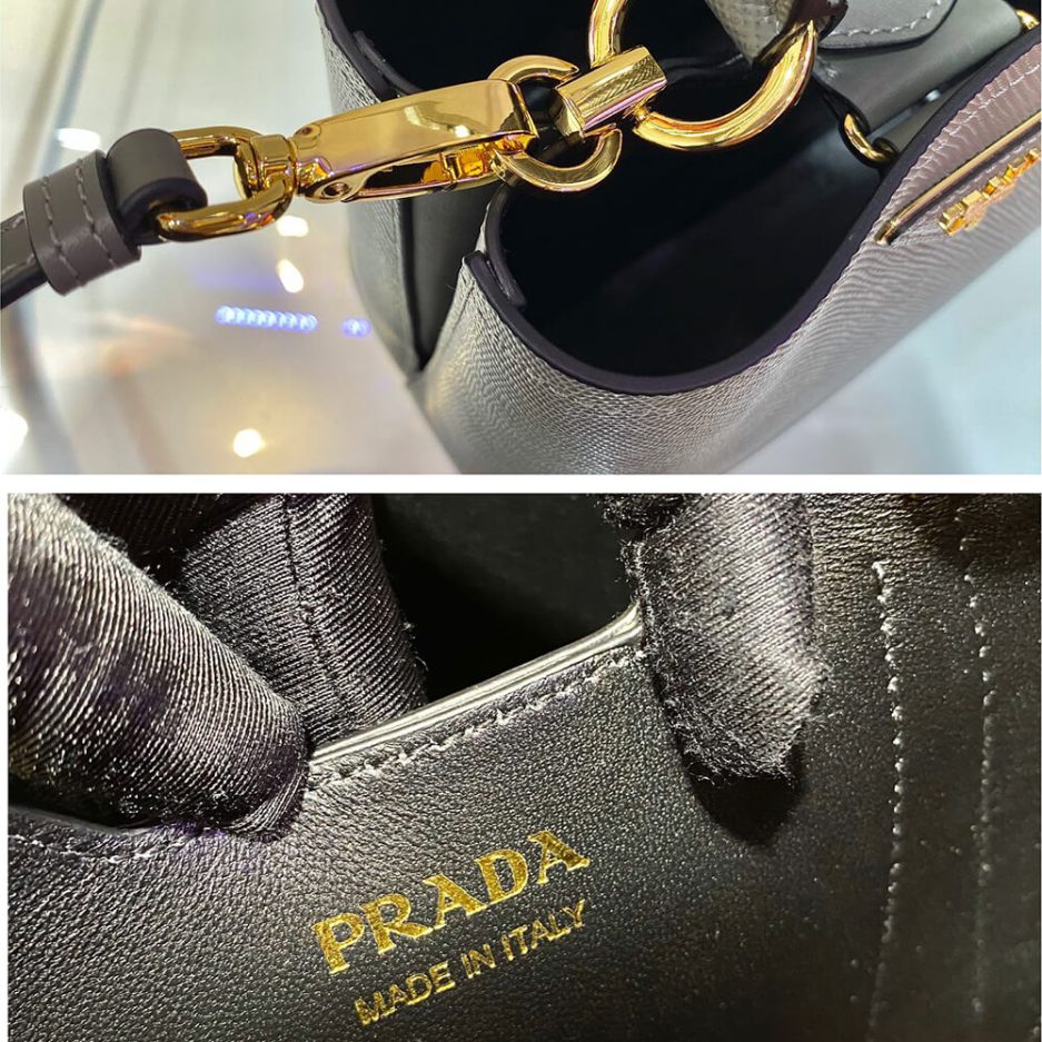 Panier Saffiano Leather Mini Bag