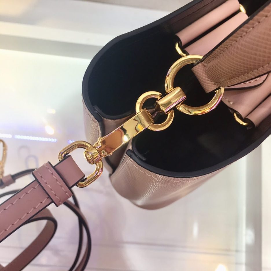 Panier Saffiano Leather Mini Bag