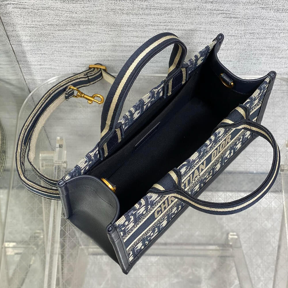 East-West Book Tote with strap