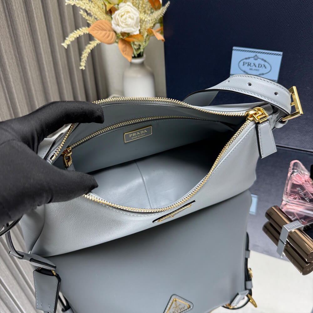 Aimée Medium Leather Shoulder Bag