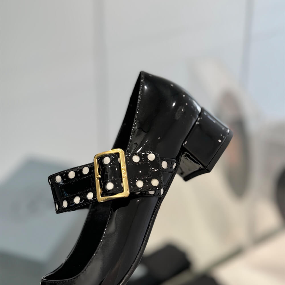 Patent Leather Mary Jane Pumps