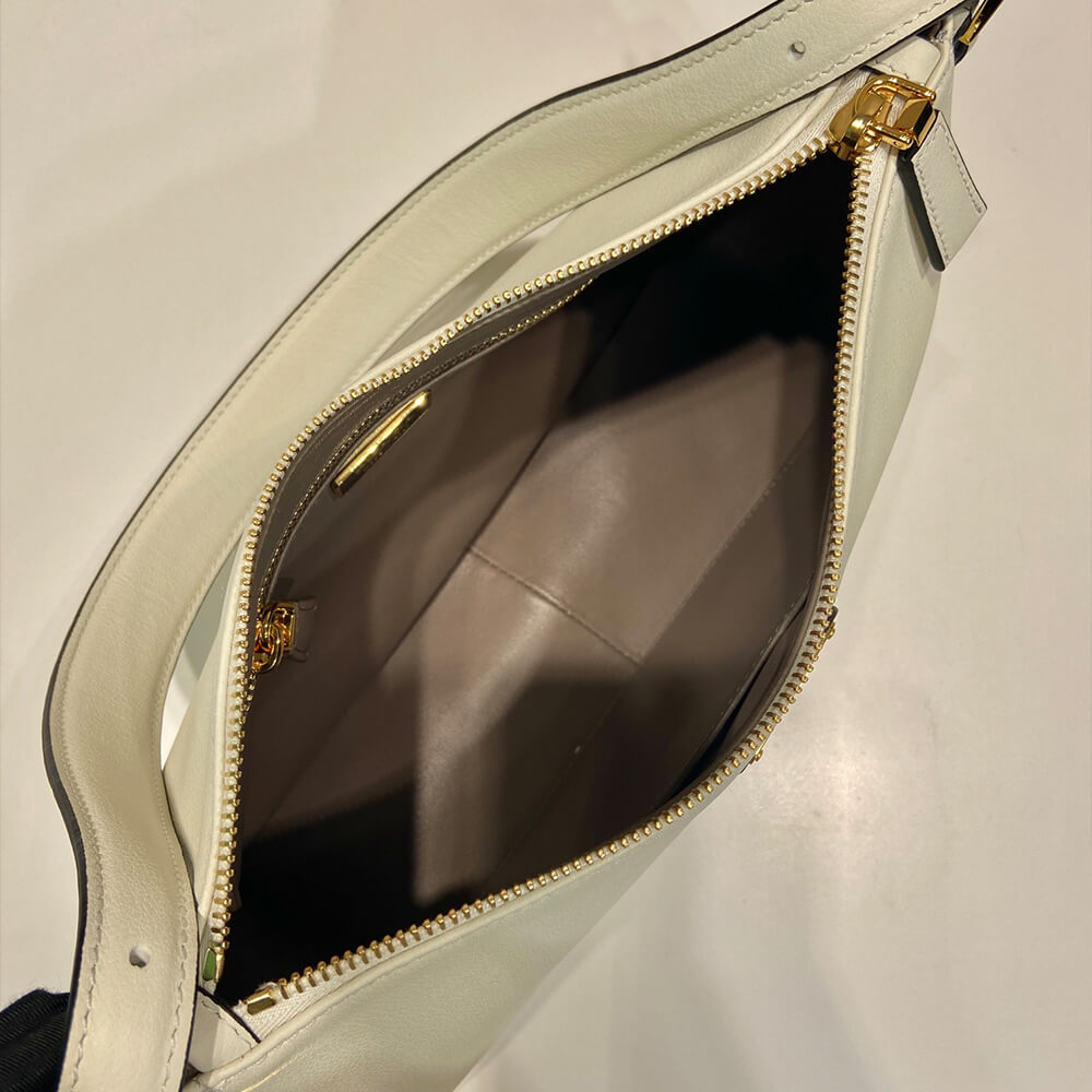 Aimée Medium Leather Shoulder Bag