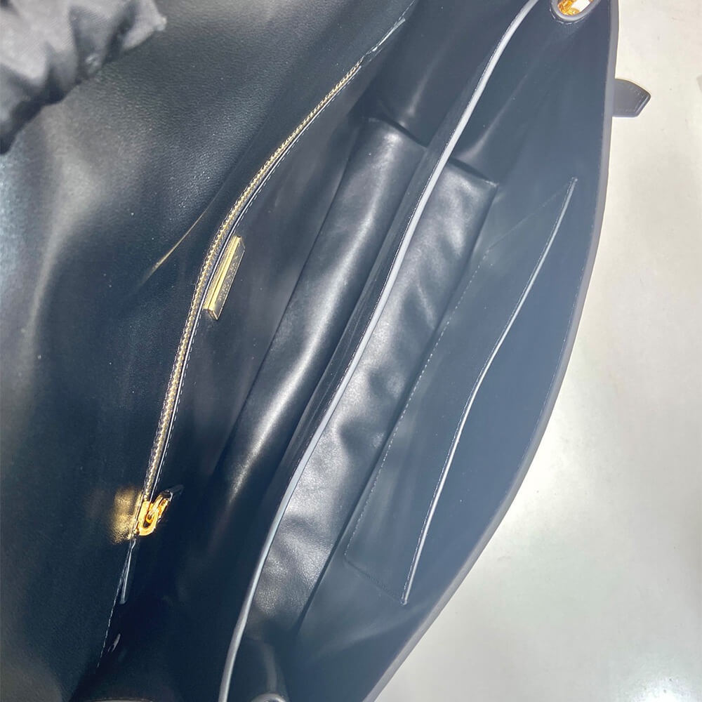 Soft Sound Large Leather Shoulder Bag with Charms