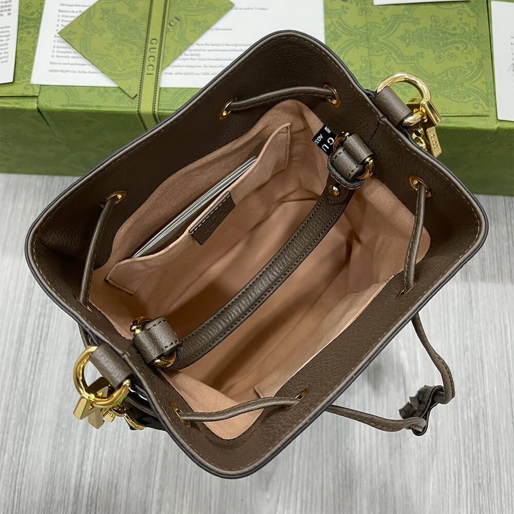 Ophidia small bucket bag