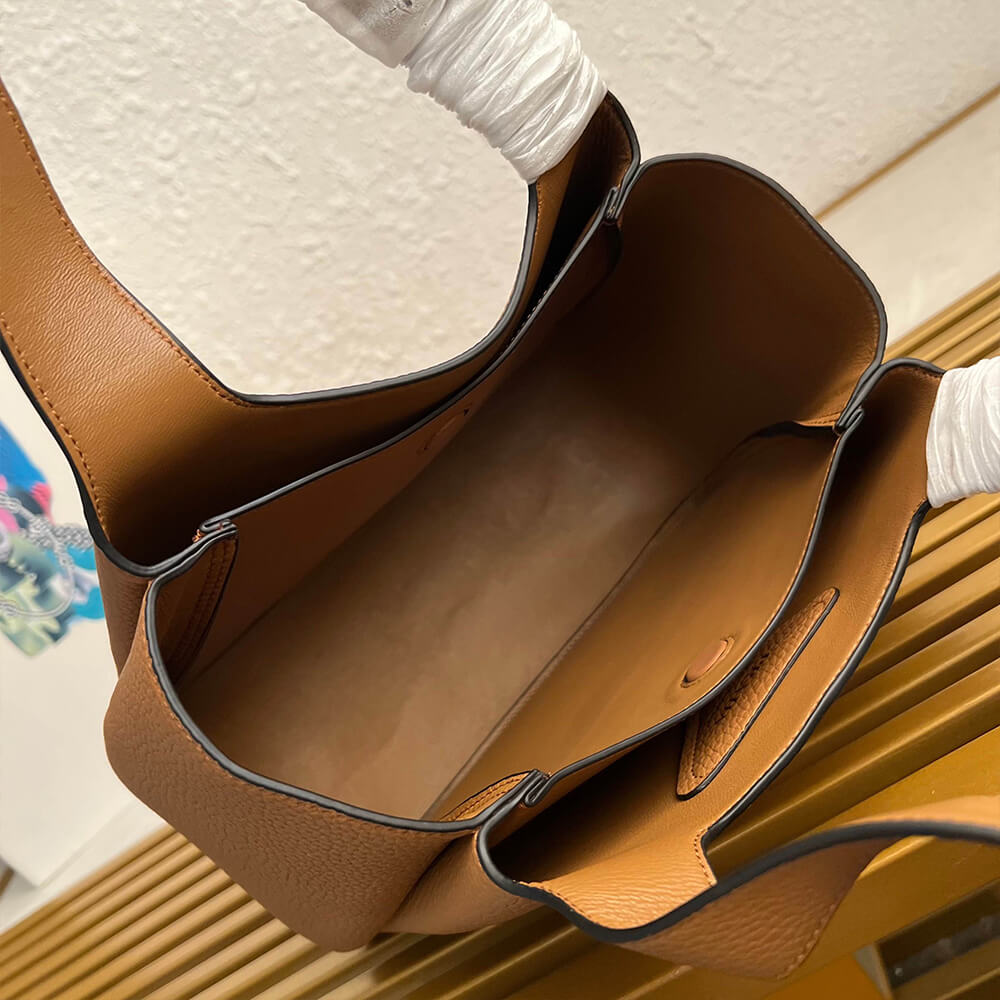 Small Leather Tote Bag