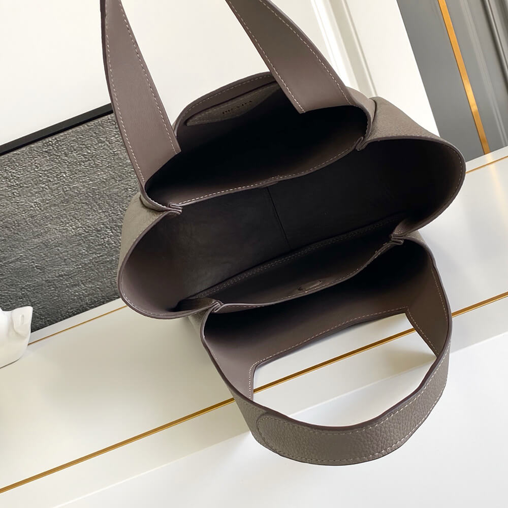 Small Leather Tote Bag