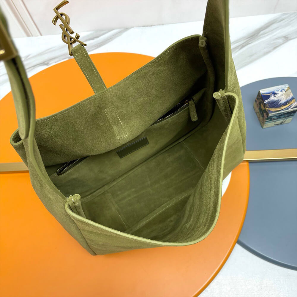 LE 5 À 7 supple SUEDE LARGE