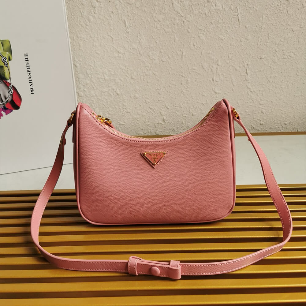 Re-Edition Saffiano Leather Mini Bag