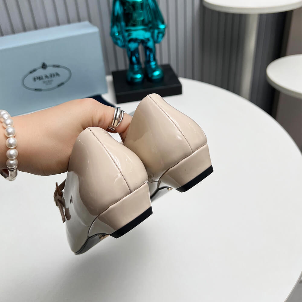 Patent Leather Mary Jane Ballerinas