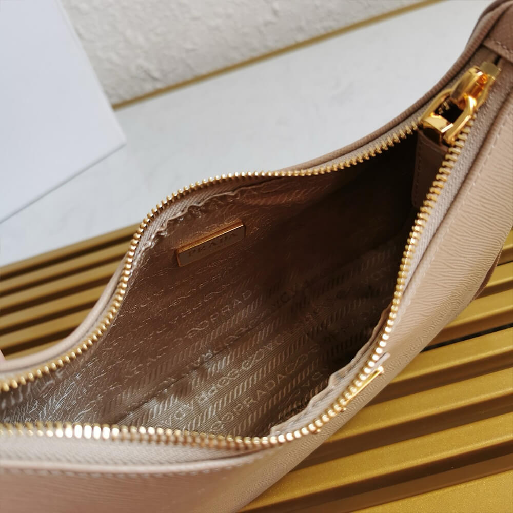 Re-Edition Saffiano Leather Mini Bag