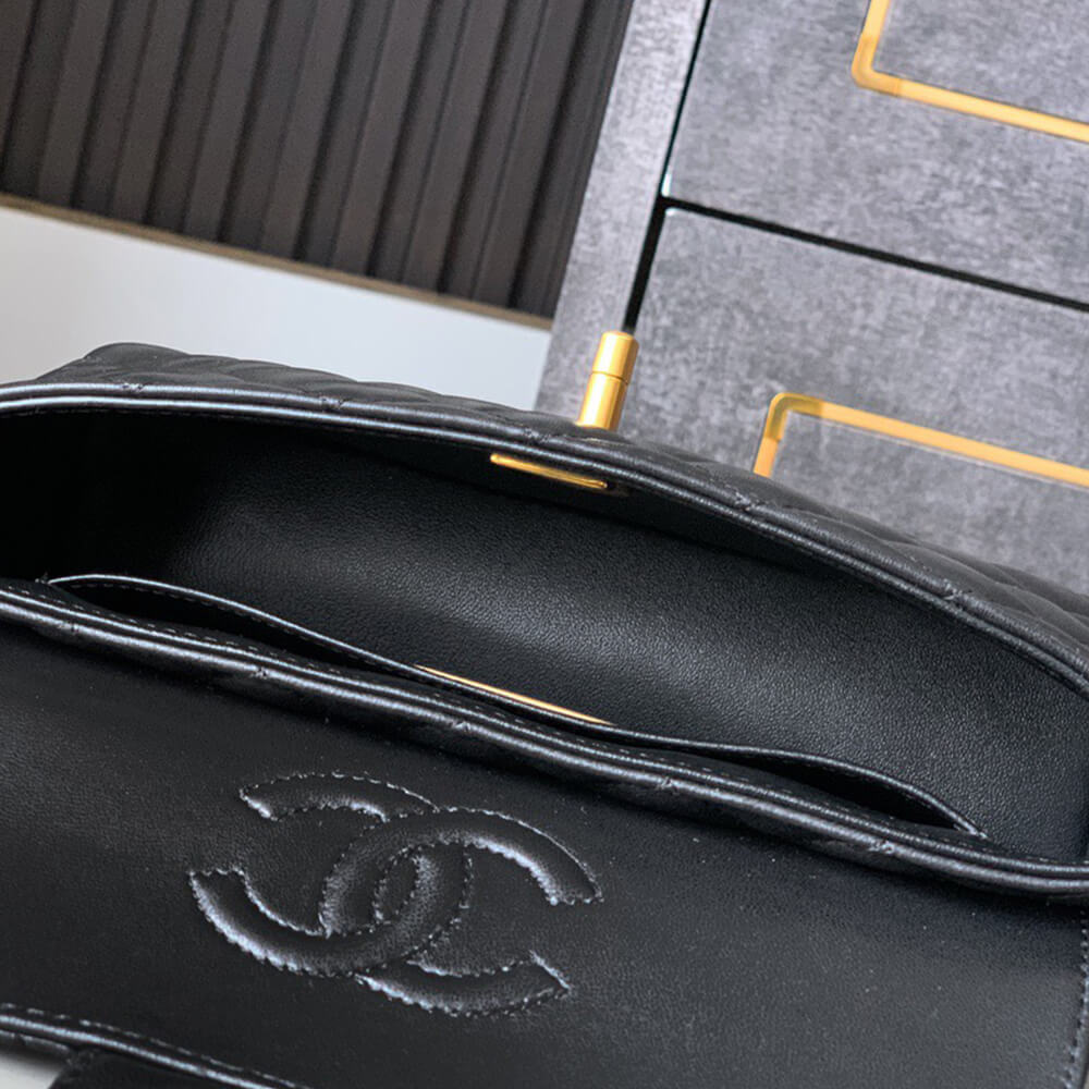 Mini Flap Bag with Top Handle