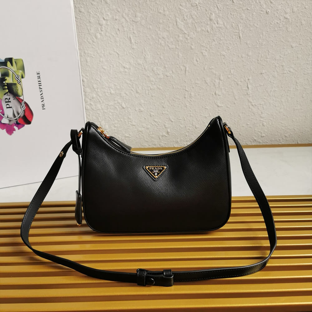 Re-Edition Saffiano Leather Mini Bag