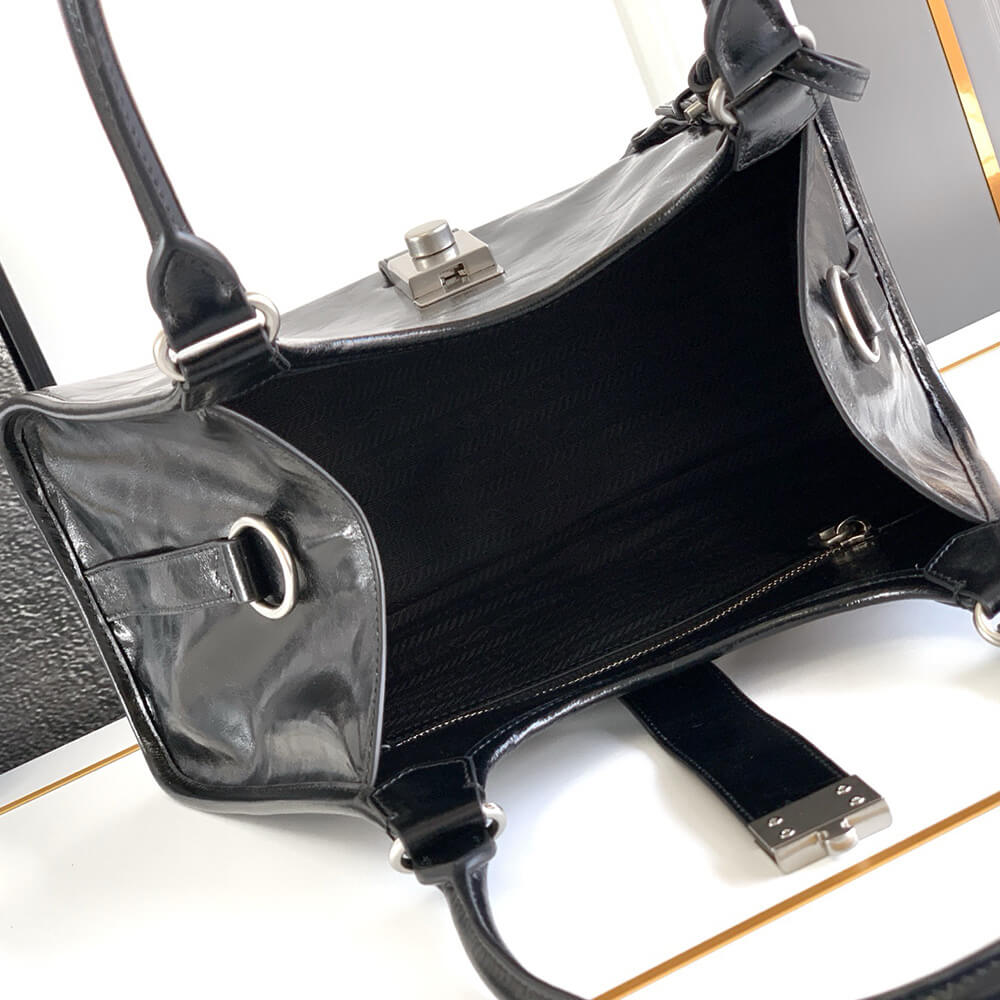 Medium Leather Tote Bag