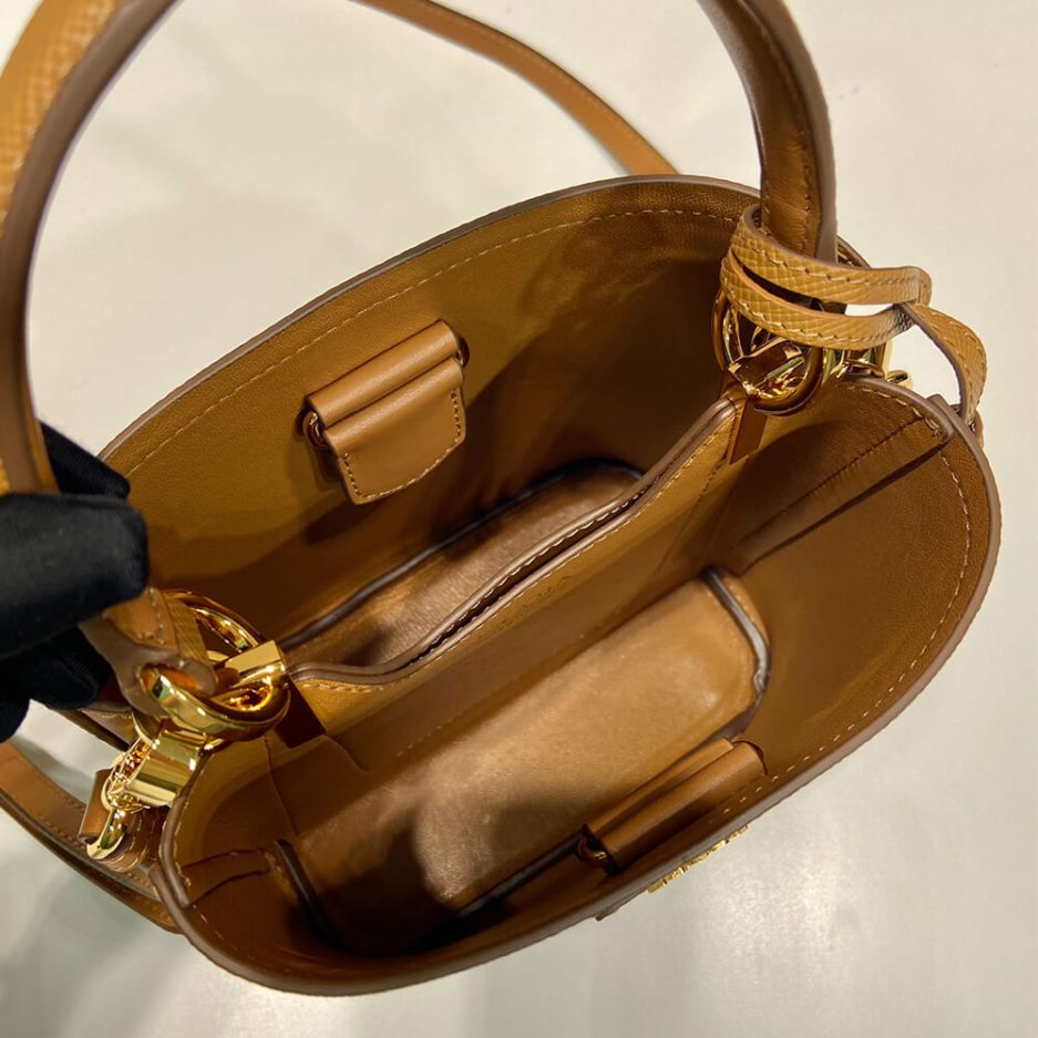 Panier Saffiano Leather Mini Bag