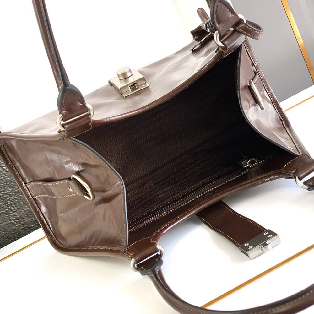 Medium Leather Tote Bag