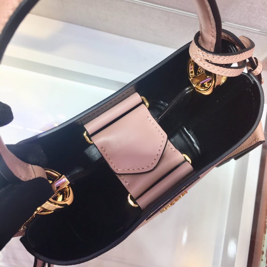 Panier Saffiano Leather Mini Bag