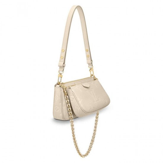 Multi Pochette Accessoires Cream M46568 Black M80399