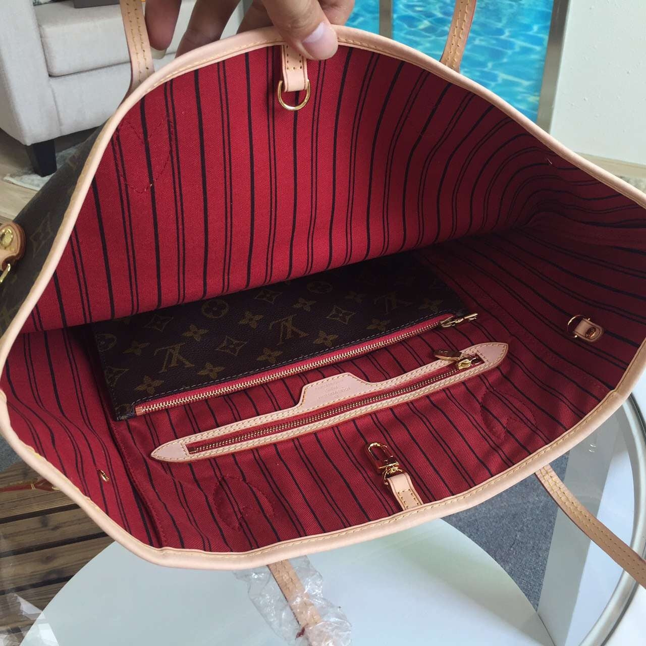 Neverfull MM Bag Monogram Canvas M40996