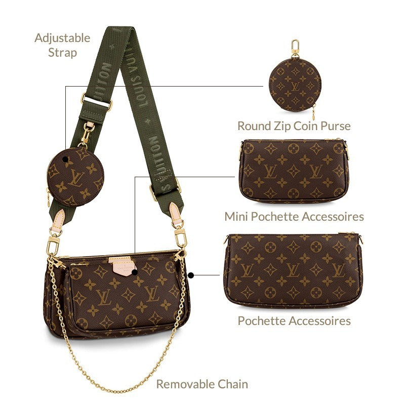 M44813 Multi-Pochette Accessoires Monogram