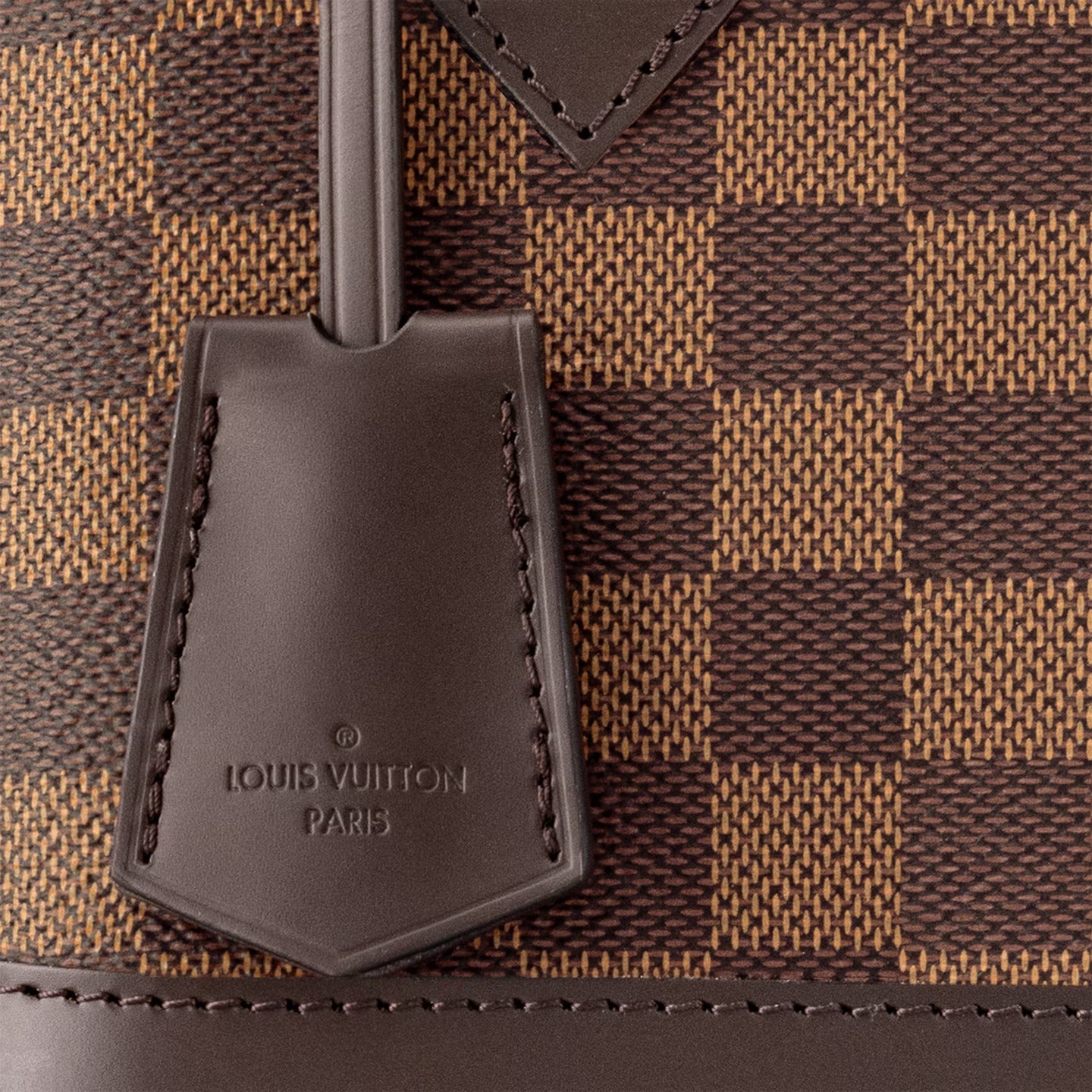 Damier Ebene coated canvas N41221 Alma BB