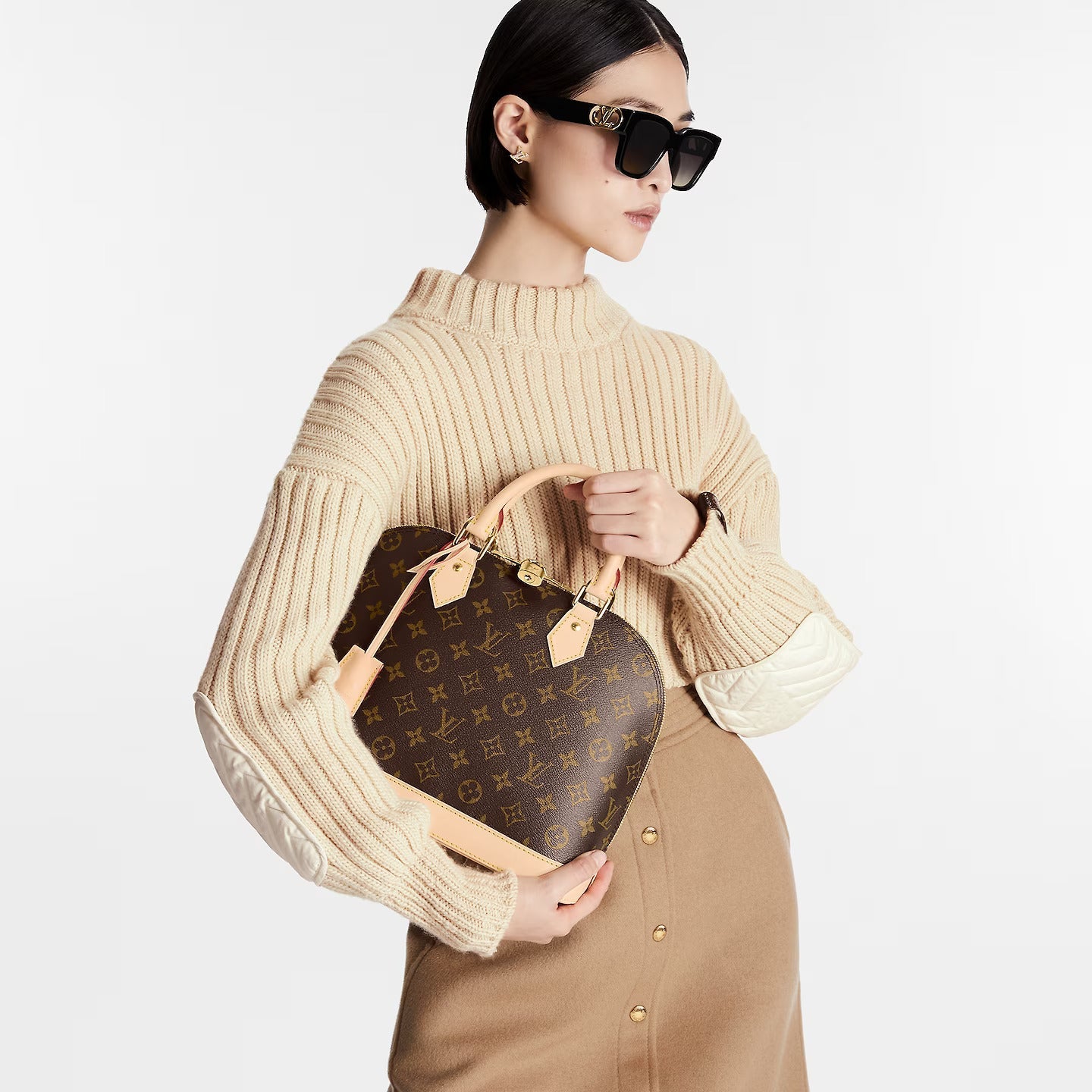 Monogram coated canvas M53151 Alma PM