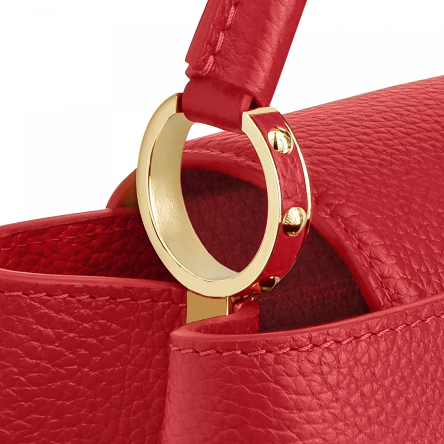 M52689 Capucines BB Bag Scarlet Red