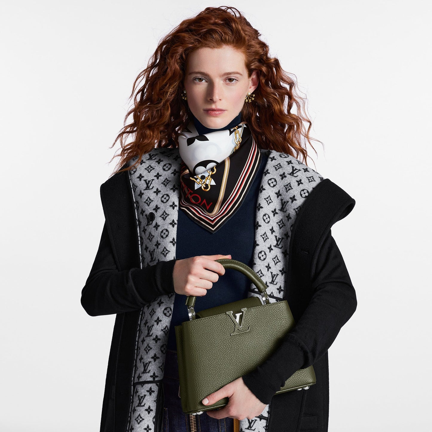 M57227 Capucines BB Bag Khaki