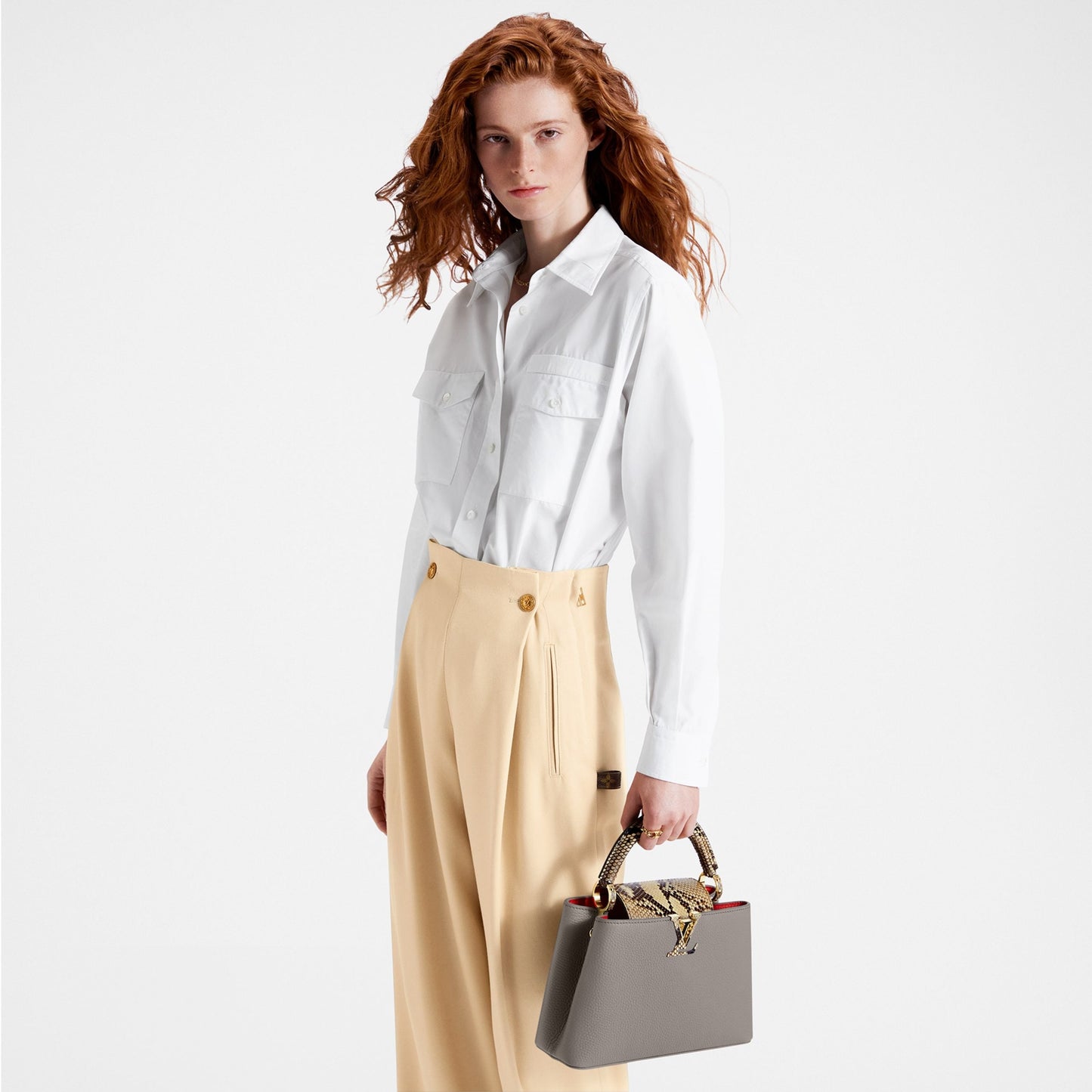 N82068 Capucines BB Steeple Gray