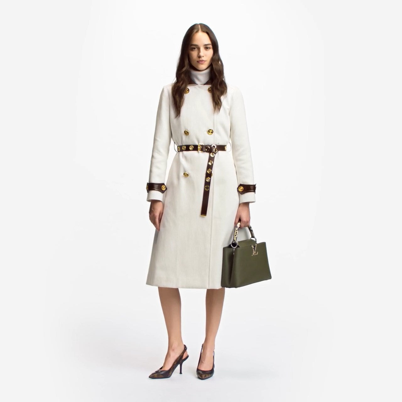 Capucines MM Green N93799