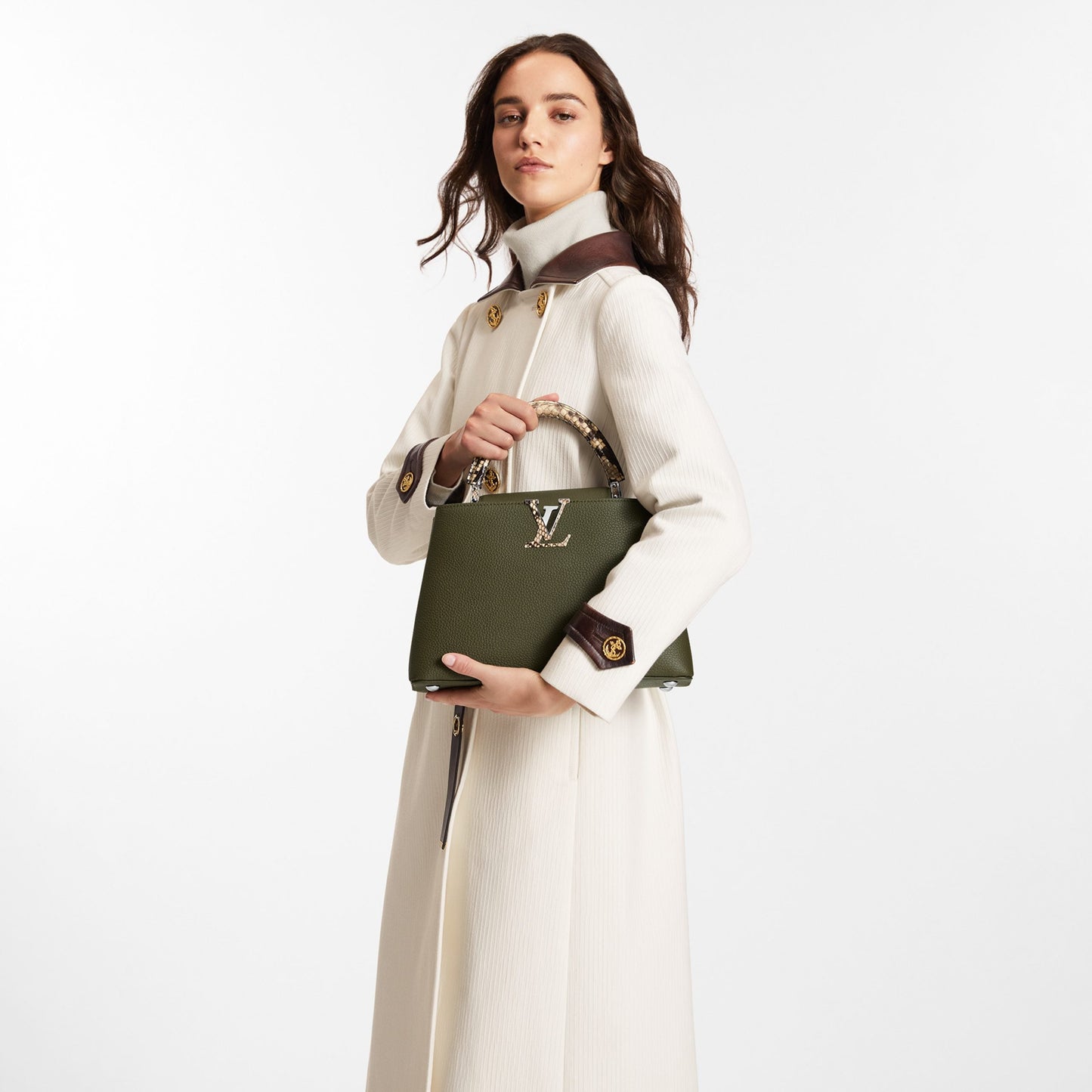 Capucines MM Green N93799