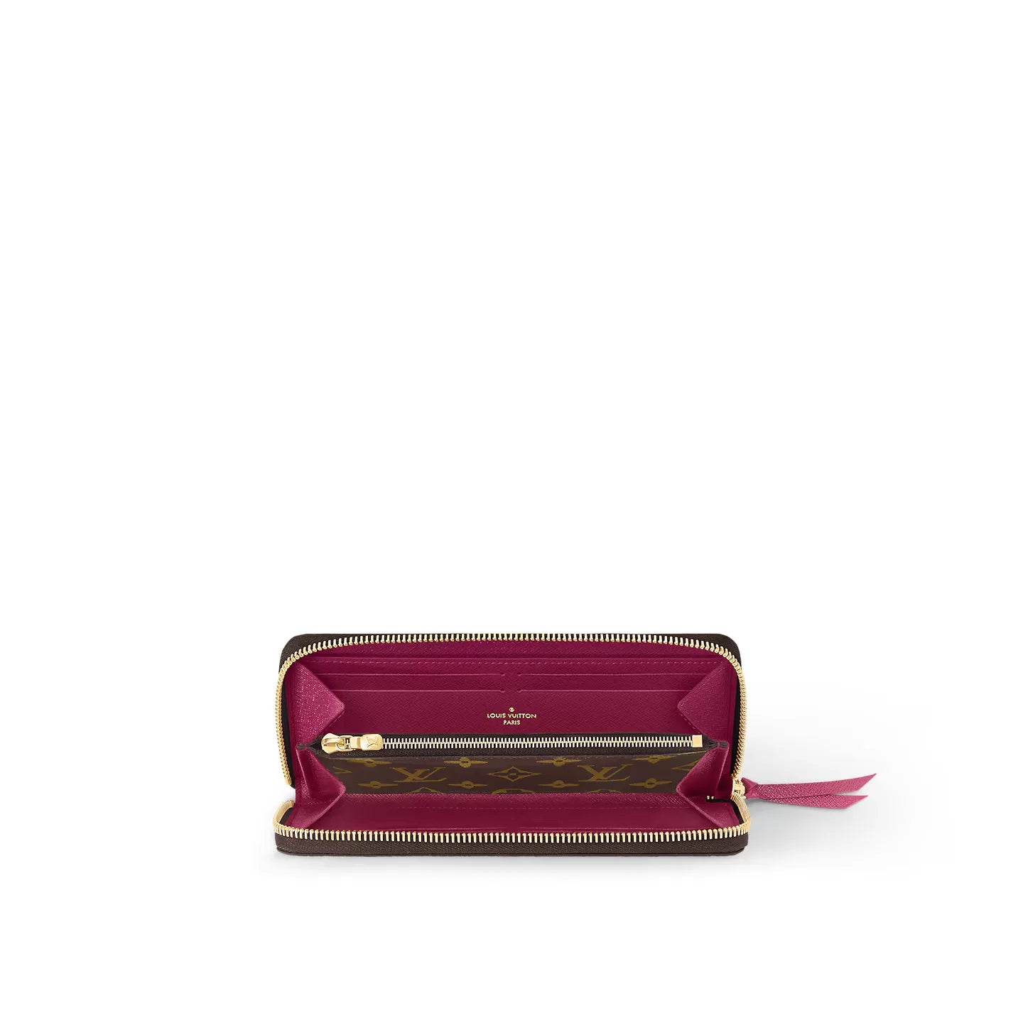 Monogram M60742 Clémence Wallet Fuchsia