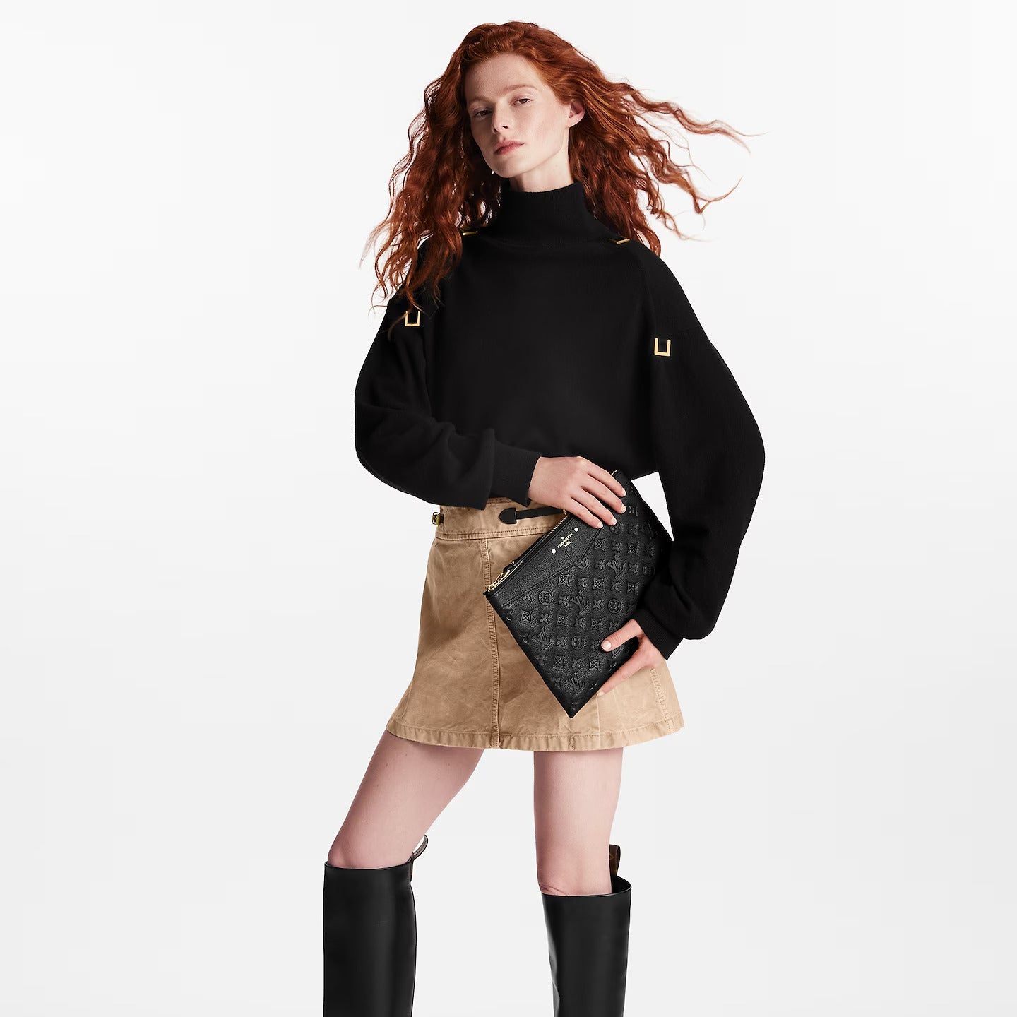 Monogram Empreinte Leather M62937 Daily Pouch